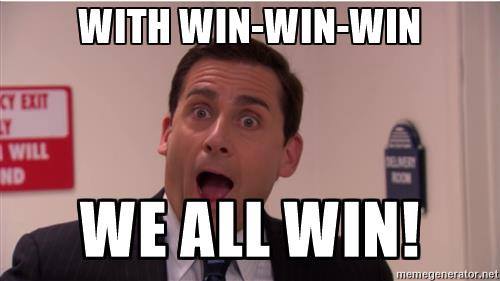 With win-win-win We All Win!